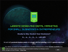 Tablet Screenshot of maplemoonwebdesign.com